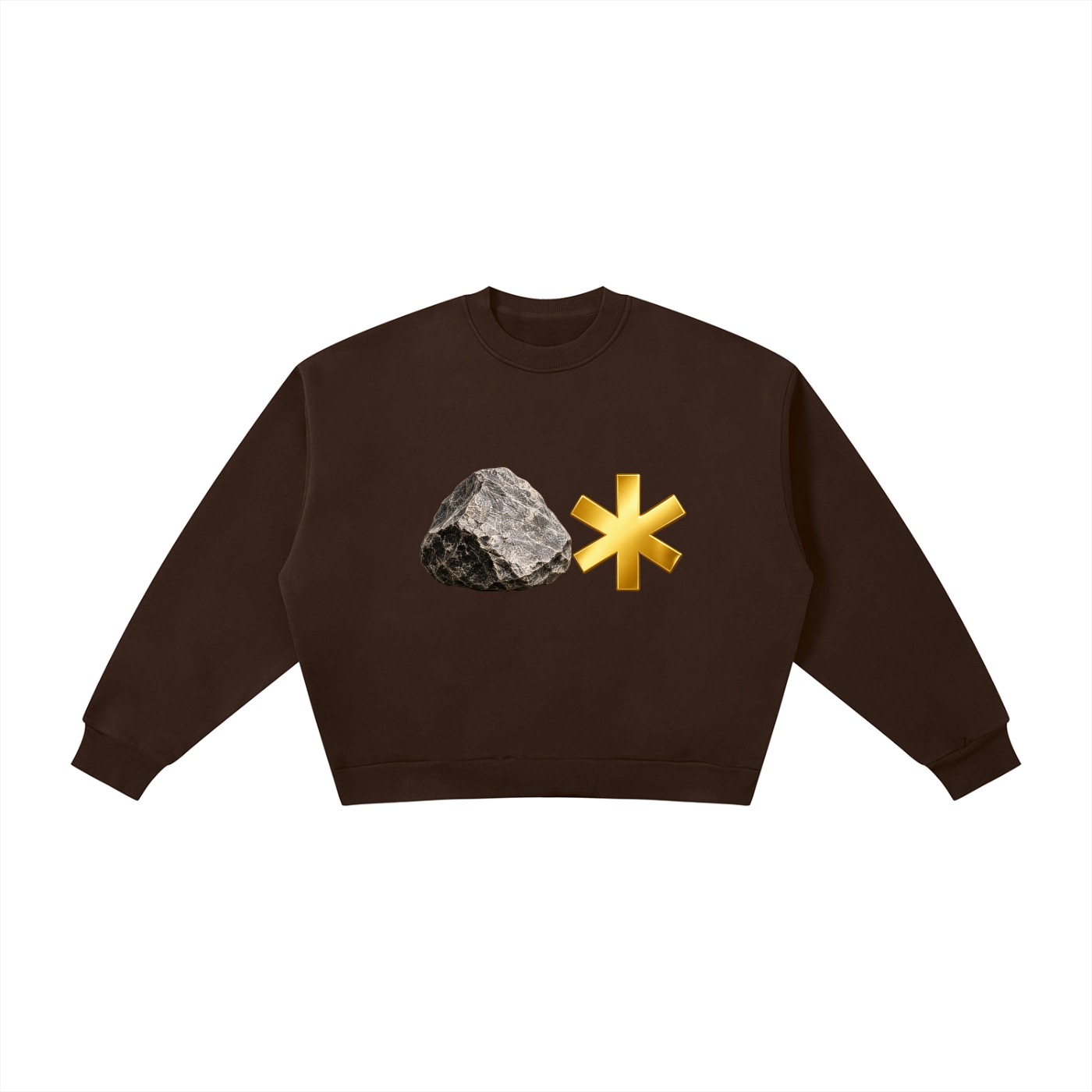 Boxy Fleece Crewneck Sweatshirt