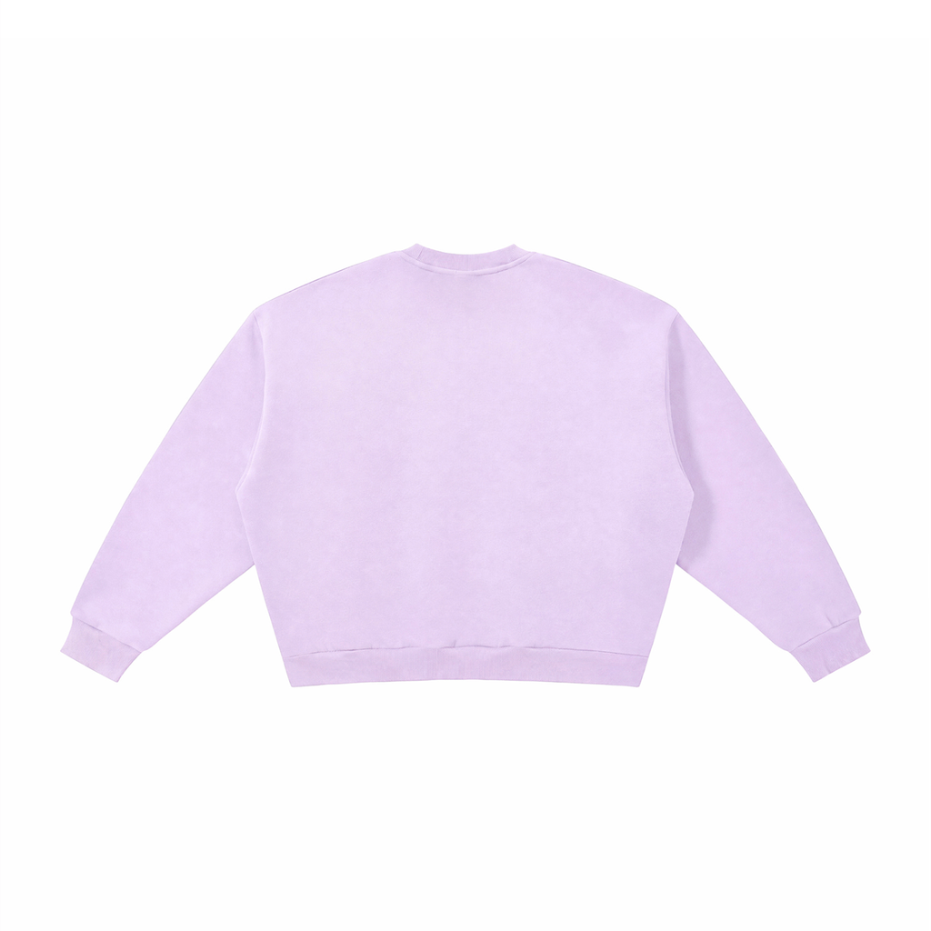 Boxy Fleece Crewneck Sweatshirt