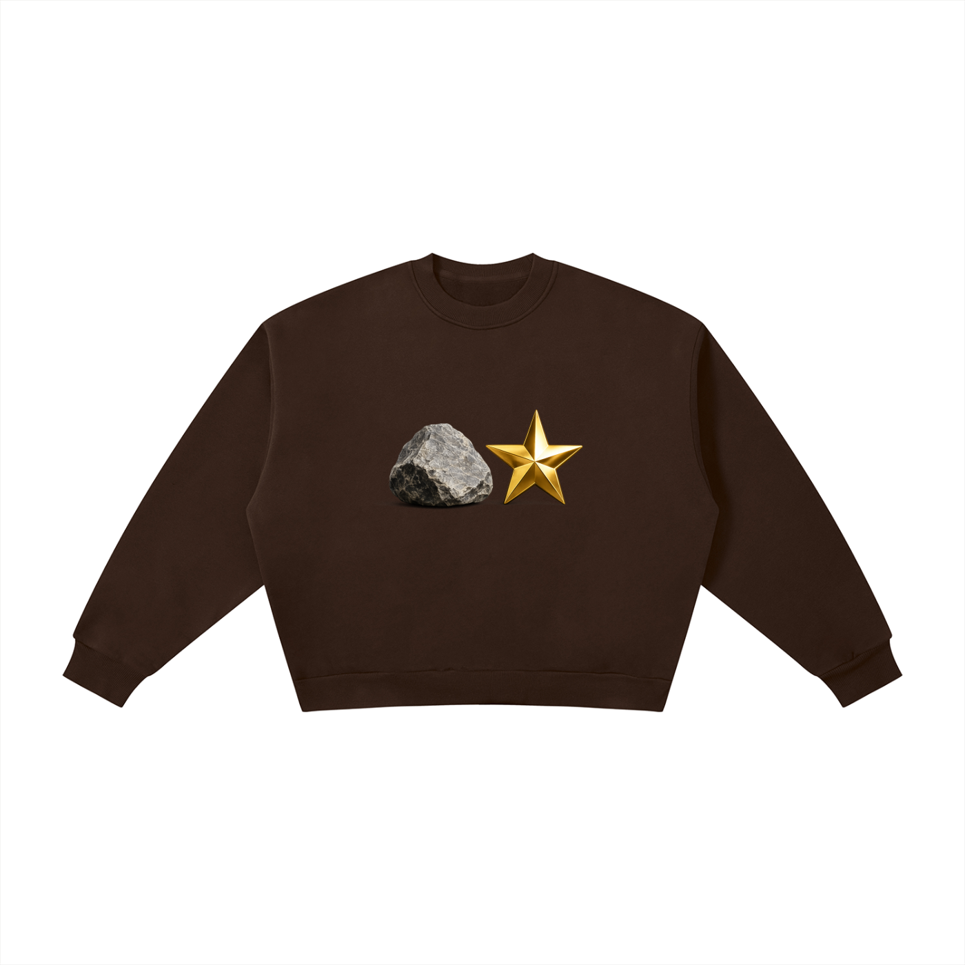 Boxy Fleece Crewneck Sweatshirt