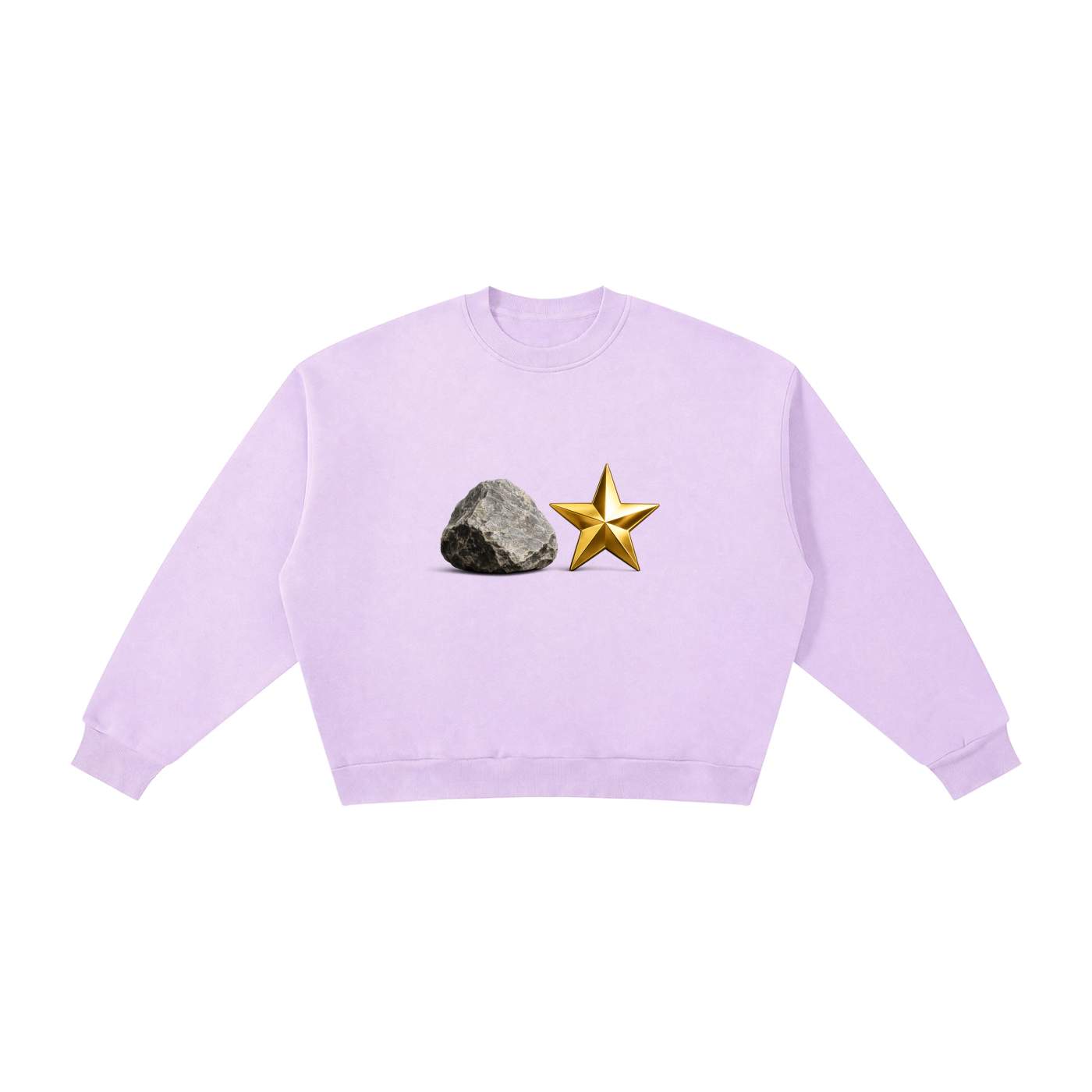 Boxy Fleece Crewneck Sweatshirt