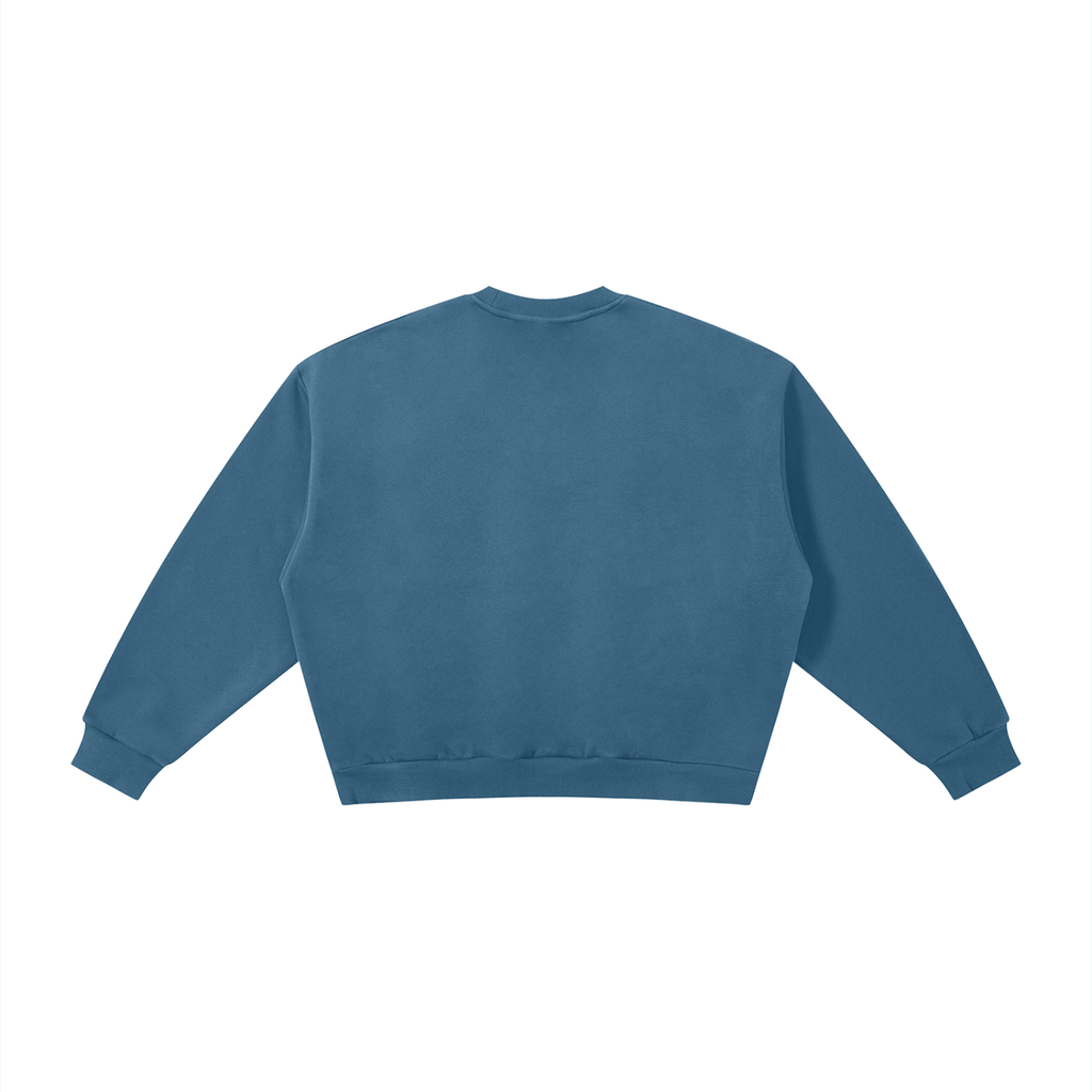 Boxy Fleece Crewneck Sweatshirt