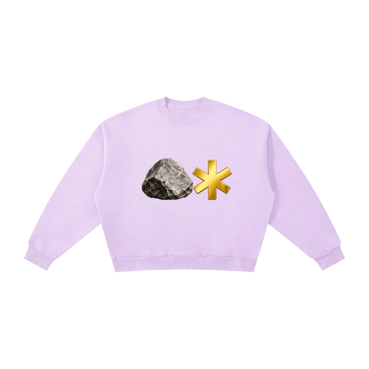 Boxy Fleece Crewneck Sweatshirt