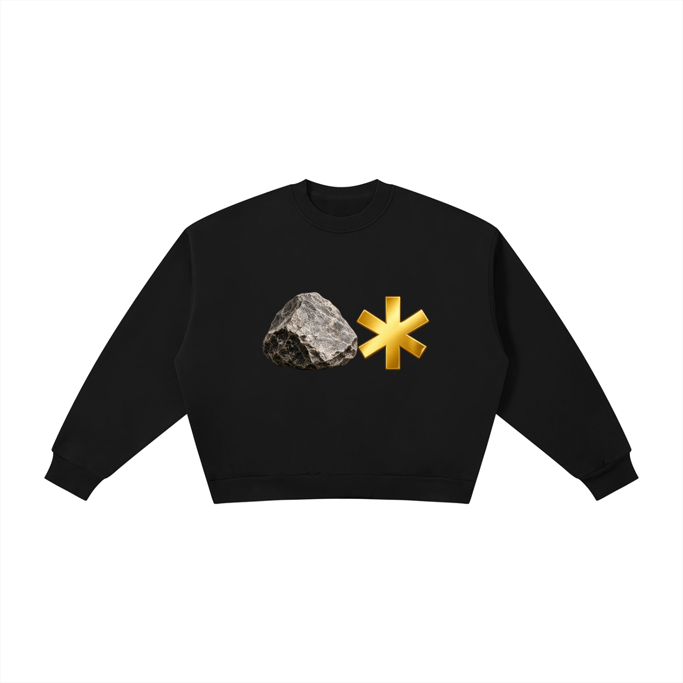 Boxy Fleece Crewneck Sweatshirt