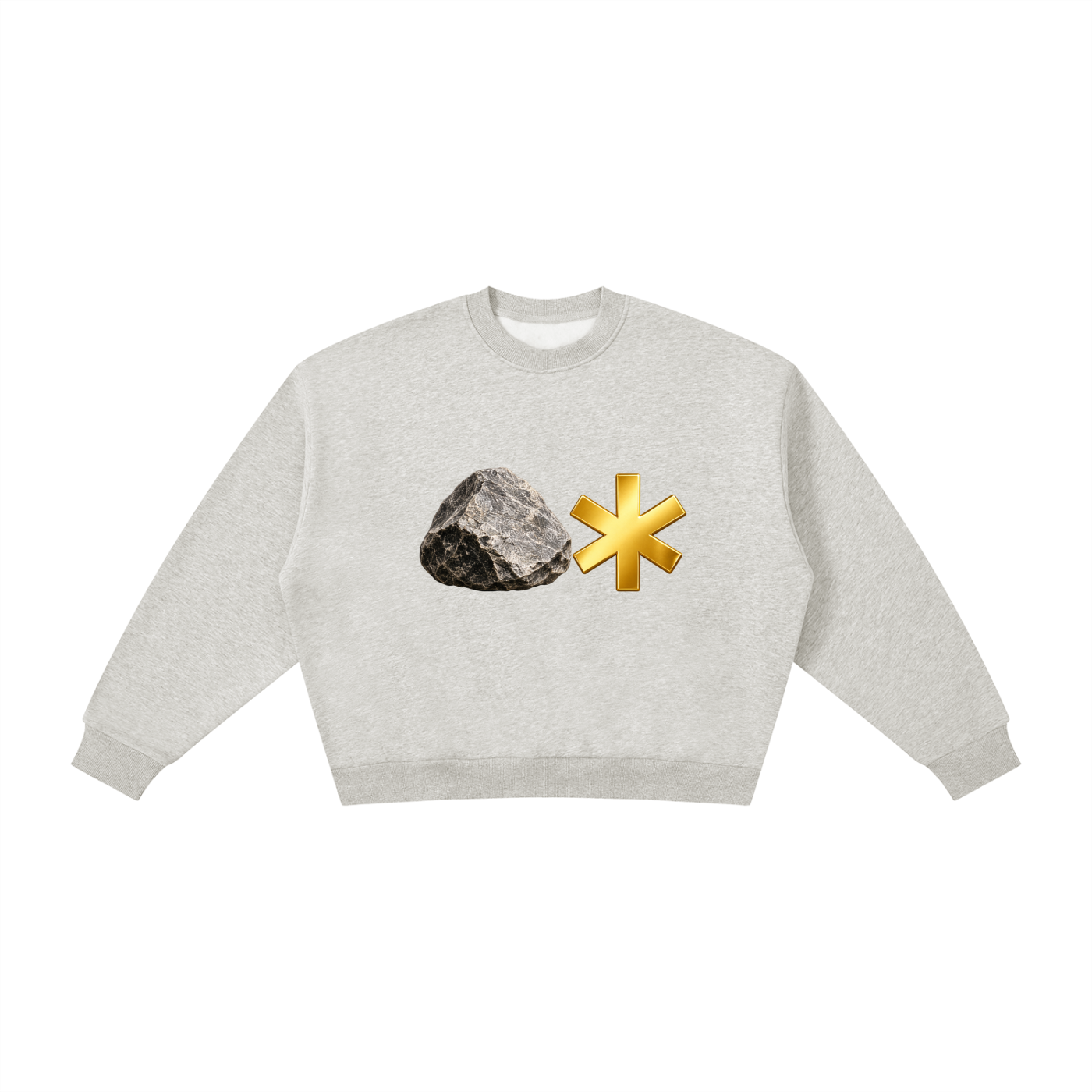 Boxy Fleece Crewneck Sweatshirt