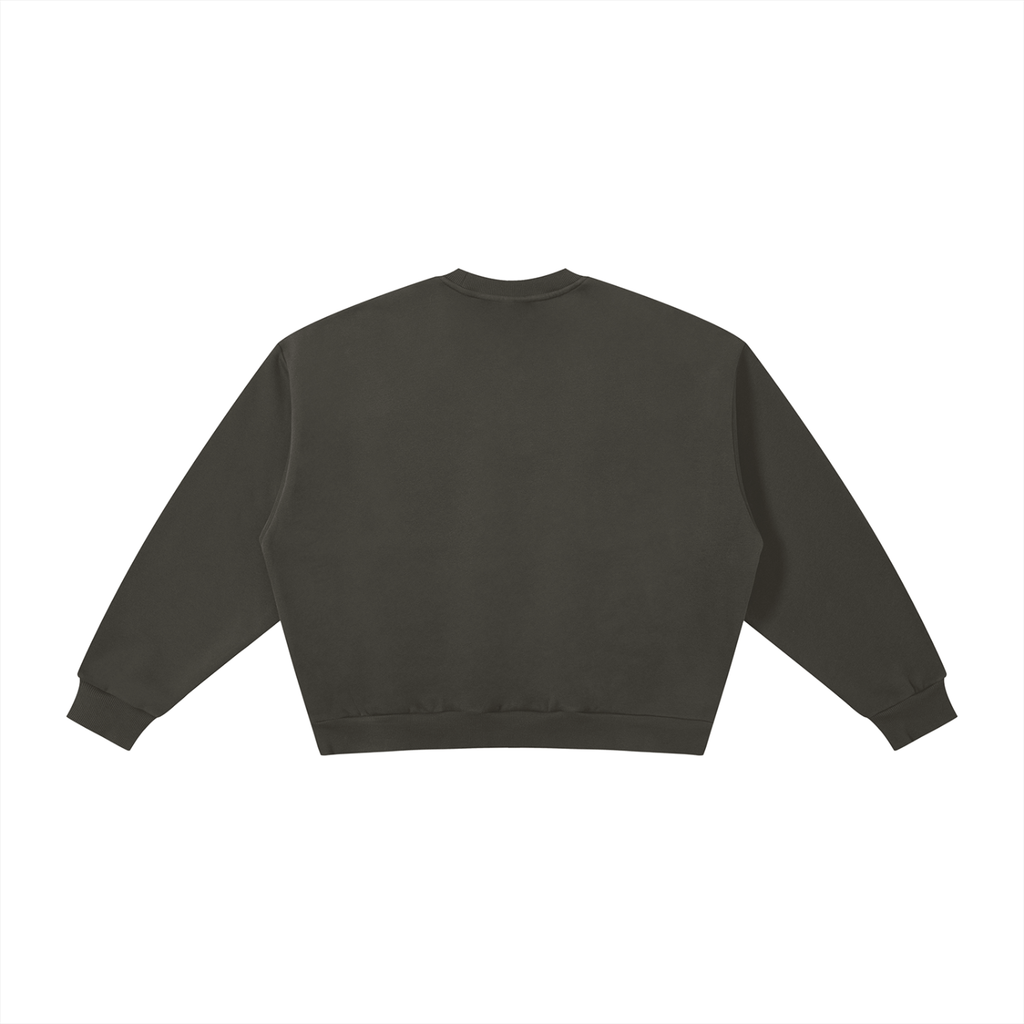 Boxy Fleece Crewneck Sweatshirt