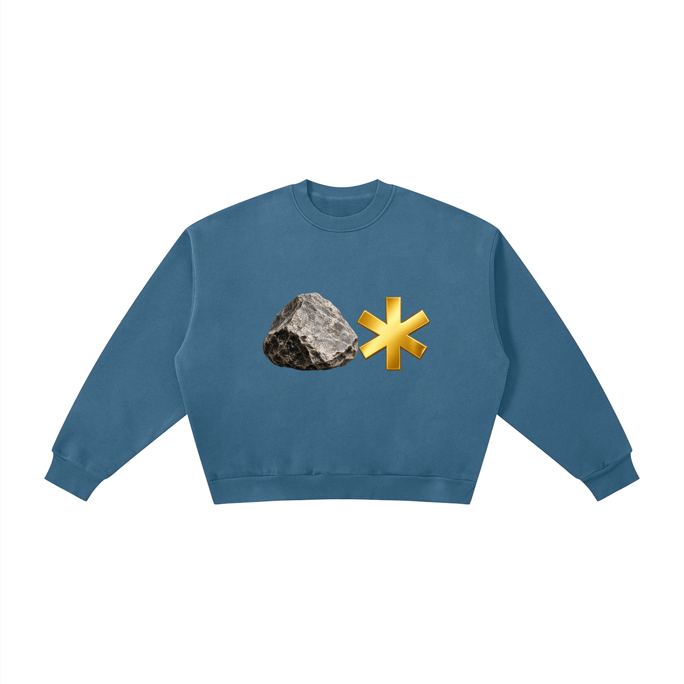 Boxy Fleece Crewneck Sweatshirt